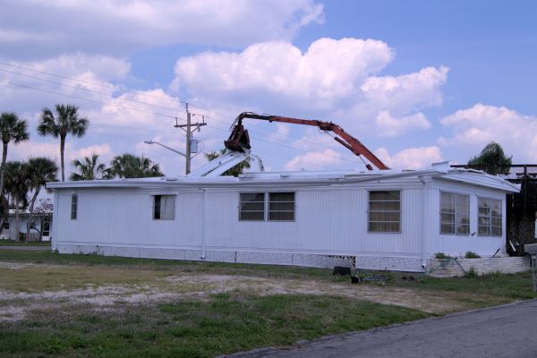 Mobile Home Demolition in Zionsville