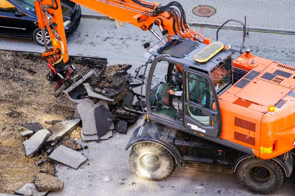 Asphalt Demolition in Zionsville
