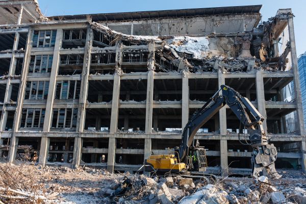 Commercial Building Demolition in Zionsville