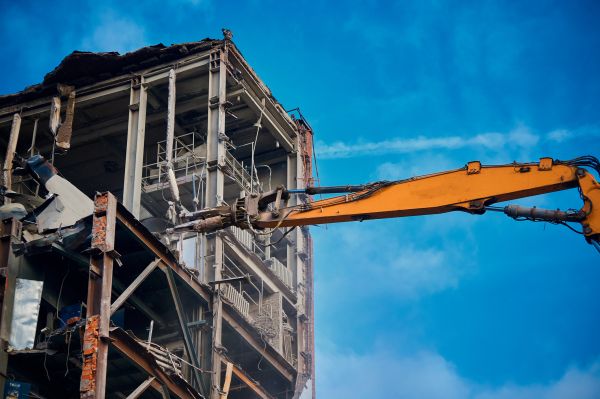 Factory Demolition in Zionsville