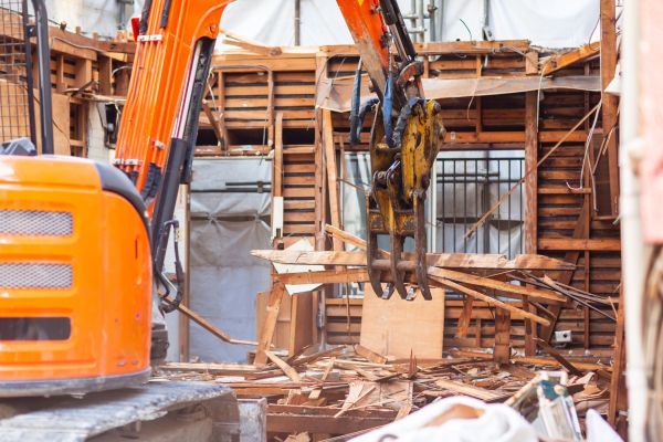 Cabin Demolition in Zionsville