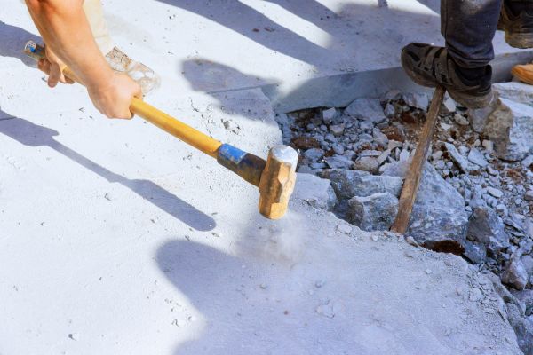 Concrete Pavement Demolition in Zionsville