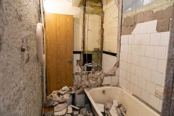 Shower Tile Demolition in Zionsville