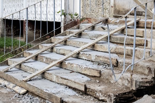 Staircase Demolition in Zionsville